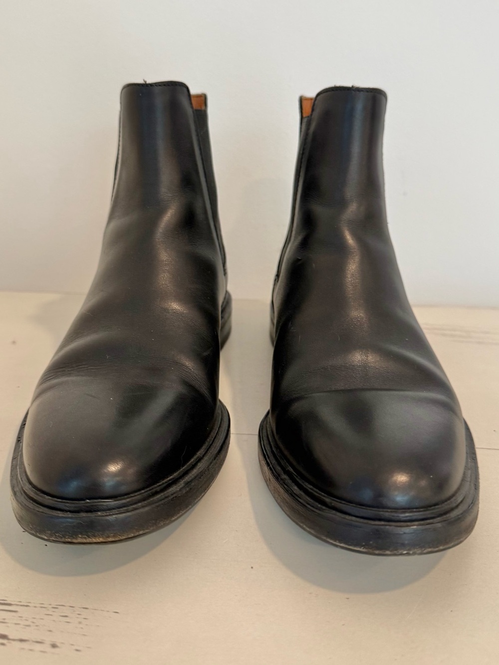 Common Projects Woman Black Leather Chelsea Boot 3825 Size 36 Italy (US 6) - Picture 4 of 11
